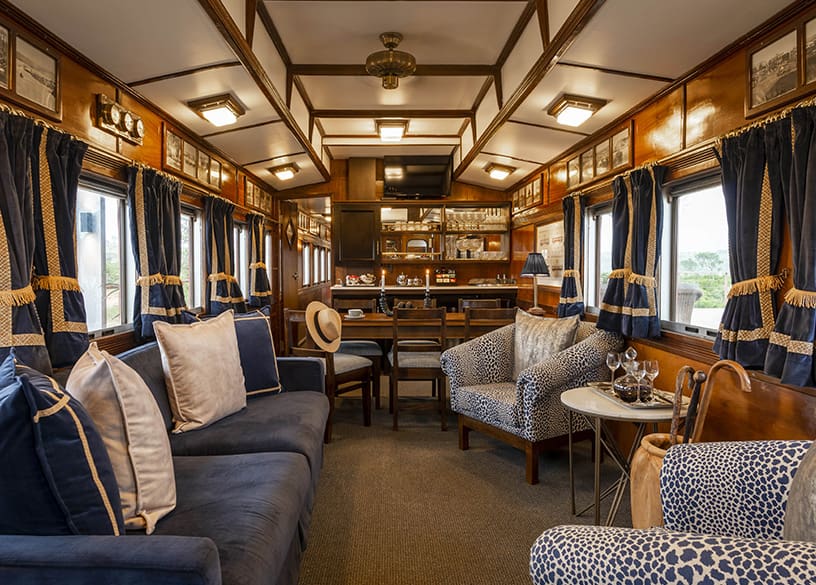 Founders Railway Carriage - unique vintage restored luxury accommodation with private pool