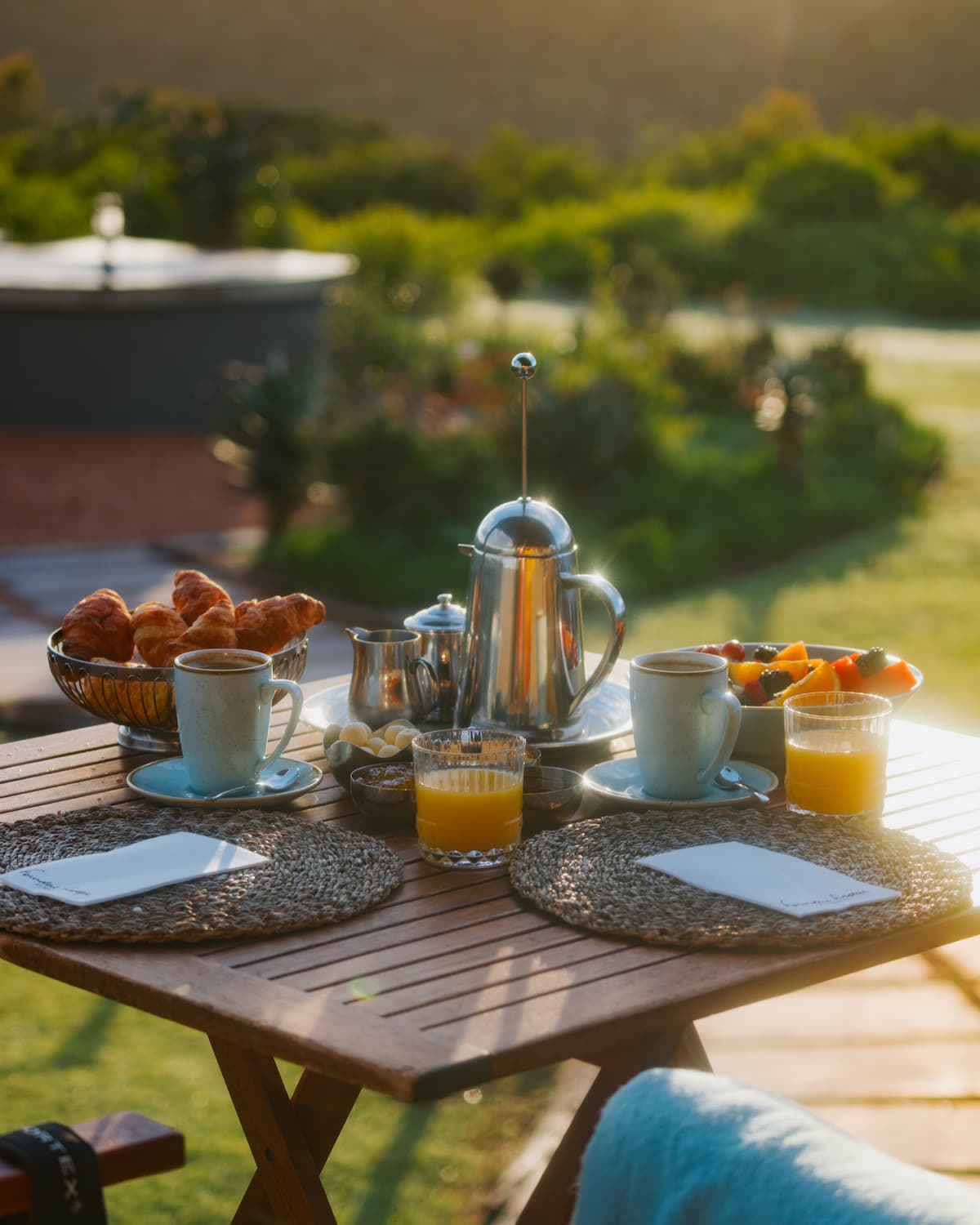Breakfast served at Founders Lodge